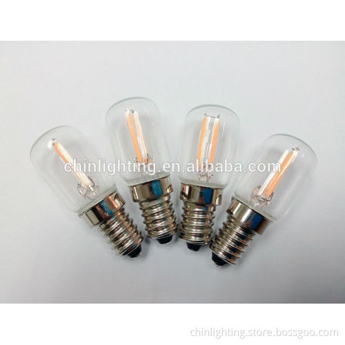 LED T22 tubular Filament bulb E14 Base LED Filament bulb UL CE ROHS Listed